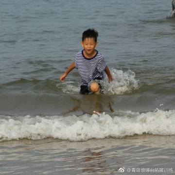 青岛海滨军事夏令营带你亲近大海