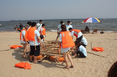 青岛团队建设拓展训练